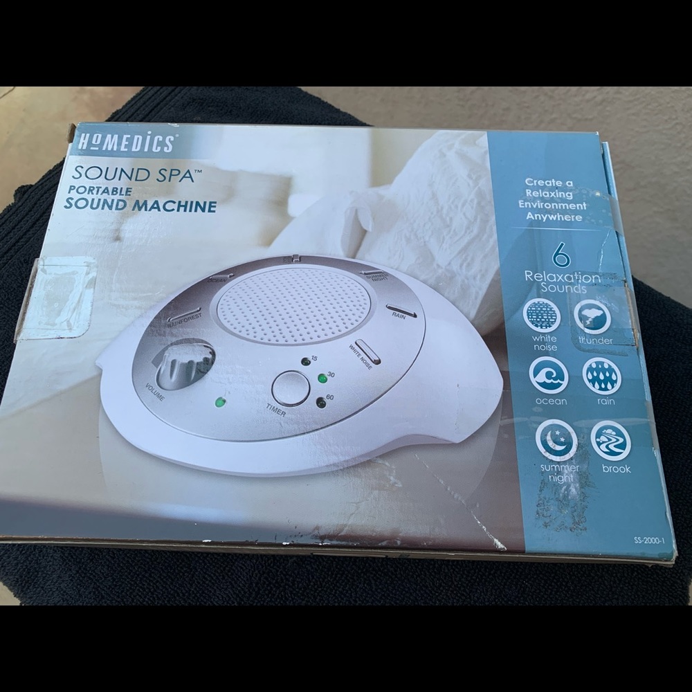 Homedics Sound Spa new in box